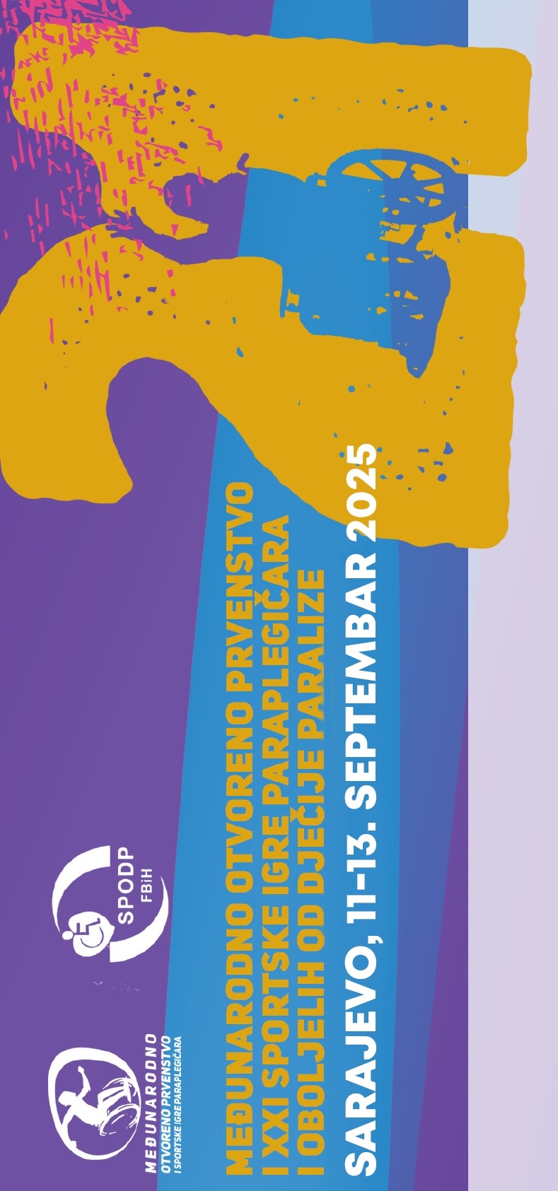 Međunarodno otvoreno prvenstvo i XXI Sportske igre paraplegičara i oboljelih od dječije paralize u Sarajevu do 13. septembra…